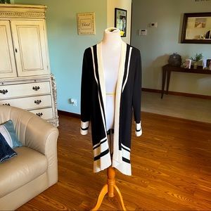 Anne Klein long cotton cardigan